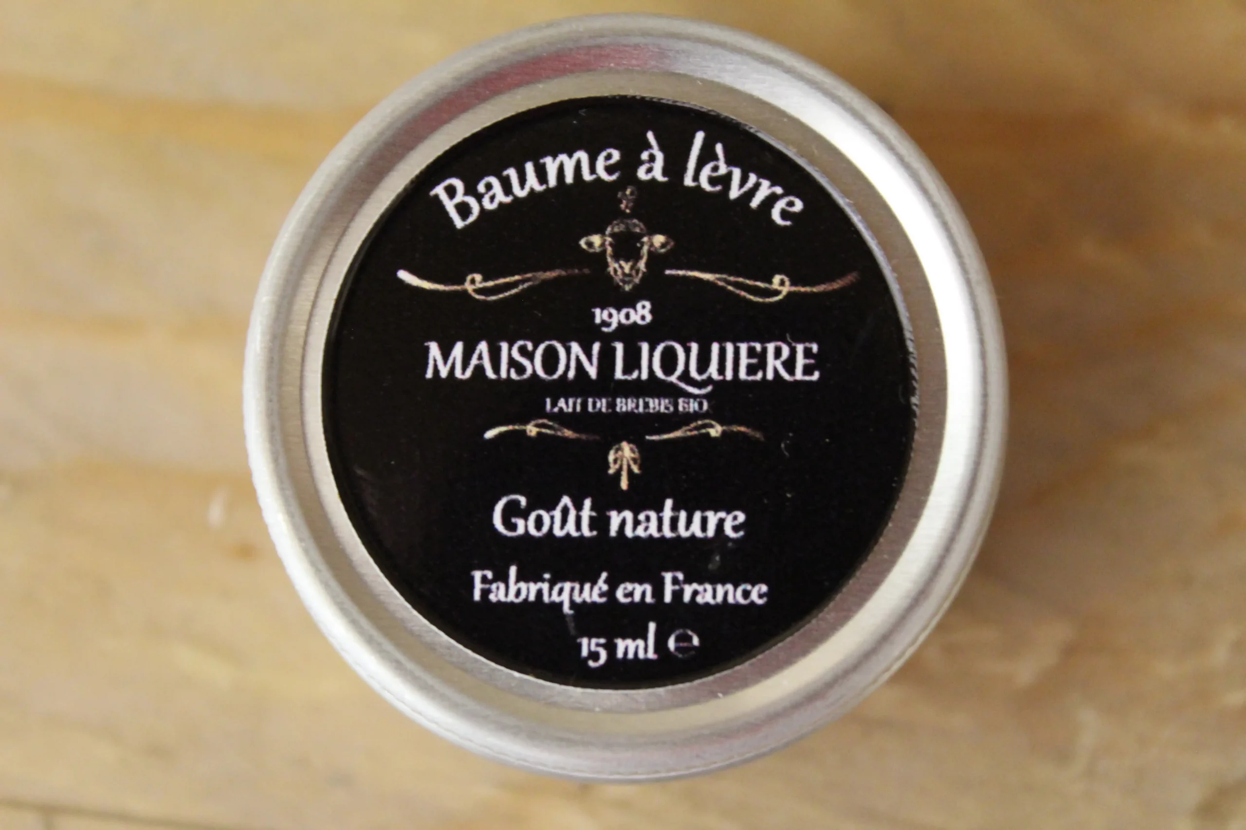 Baume à lèvre sans parfum au lait de brebis