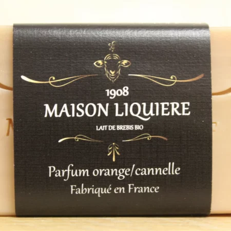Savon orange cannelle au lait de brebis bio