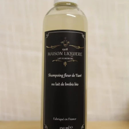 Shampoing fleur de tiare au lait de brebis bio