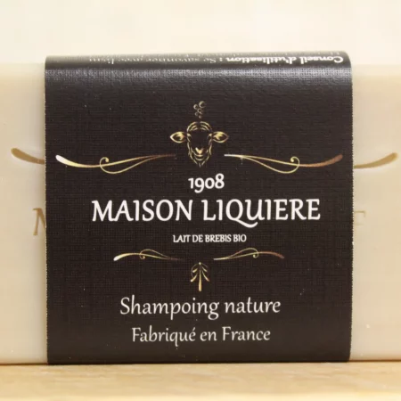 Shampoing solide nature au lait de brebis bio
