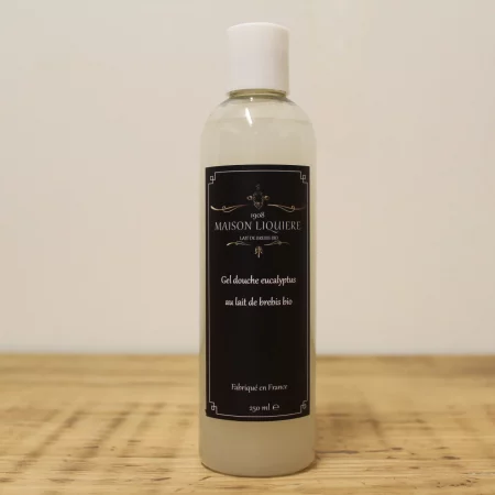 Eucalyptus shower gel with organic sheep's milk