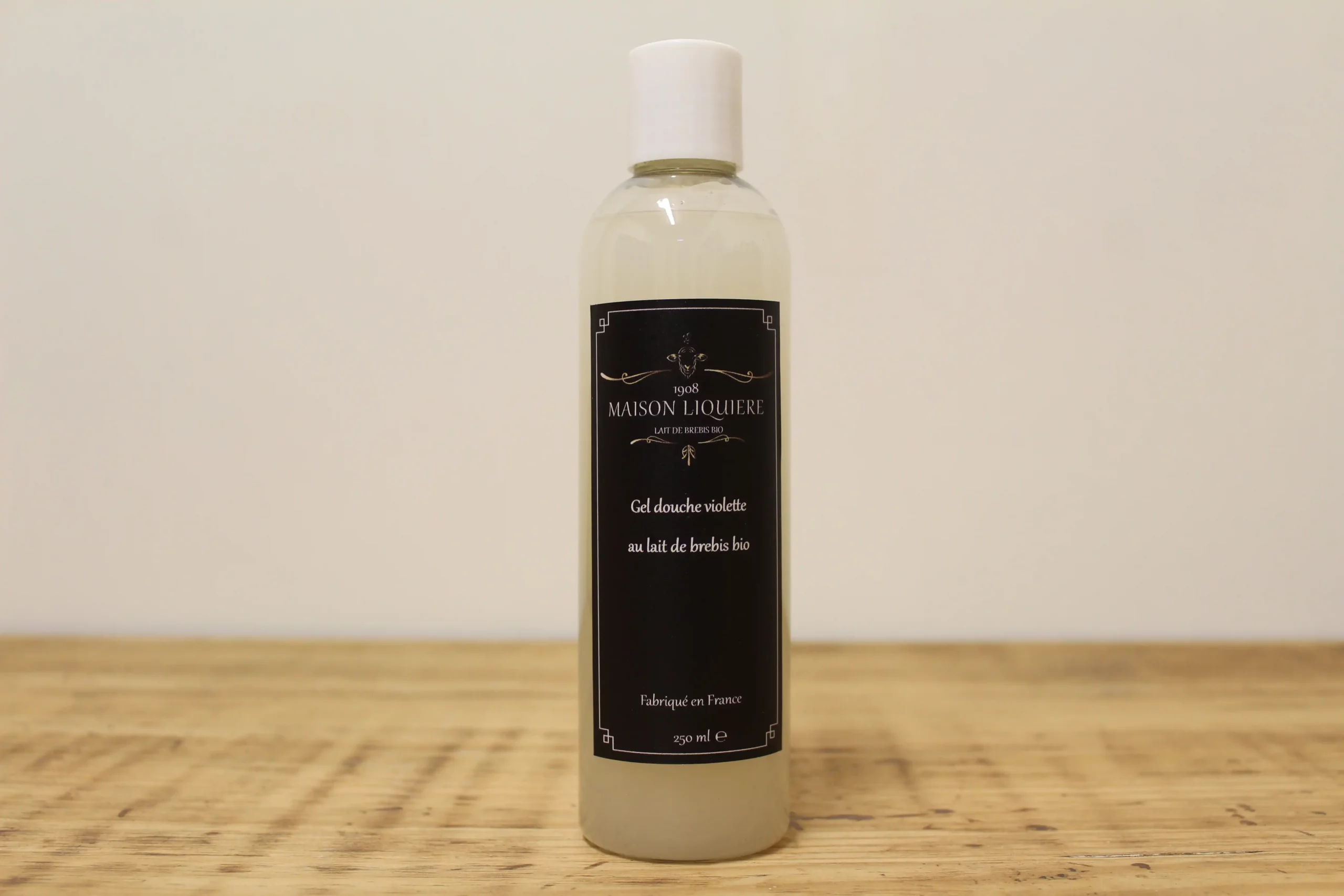 Gel douche violette au lait de brebis bio