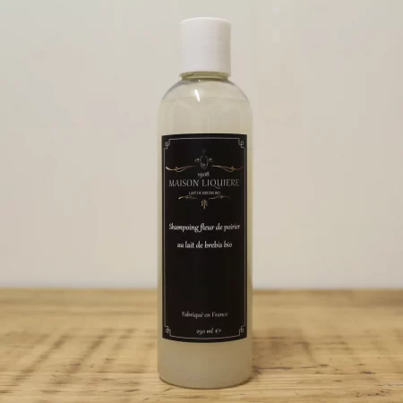 Shampoing fleur de poirier au lait de brebis bio